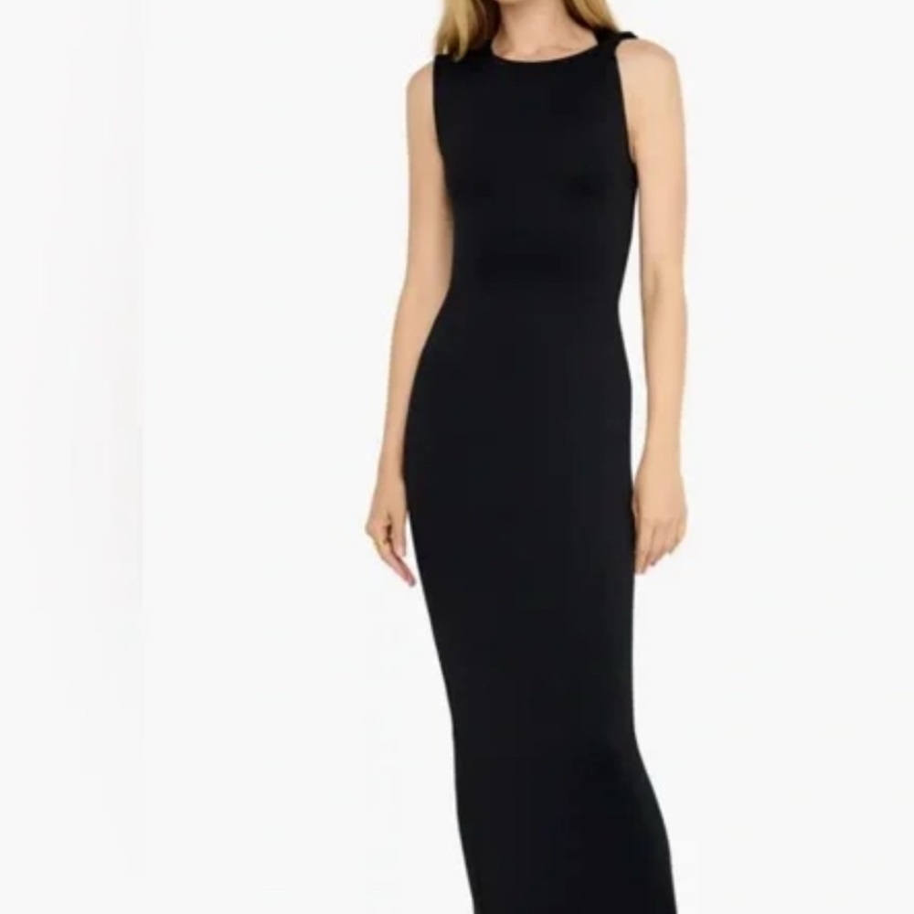 Good American Black Maxi Dress
